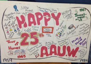 1984 marked the 25th anniversary of AAUW Chippewa Falls Branch.
